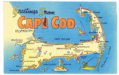 cape cod post card